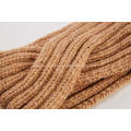 Women's Knitted Cable Cross Warm Infinity Scarf